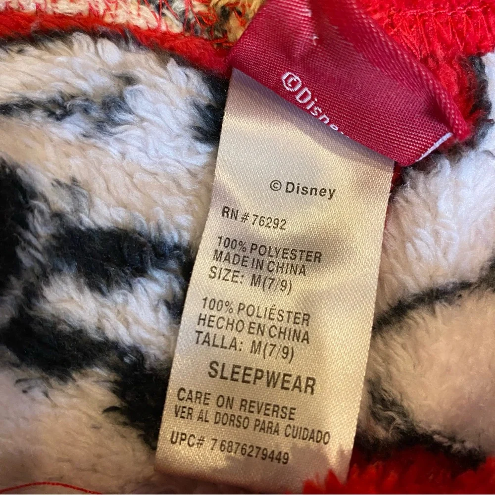 Disney Mickey Mouse Red Casual/Sleep Pants Size Women’s Medium‎ 7/9 - Picture 7 of 7